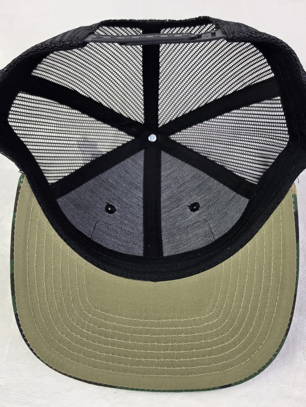Terry Blacks Barbecue Camouflage Trucker Hat Cap Snap Back Fort Worth TX NWT - Picture 7 of 8